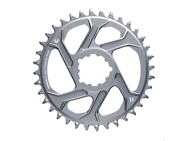 SRAM X-SYNC 2 klinge 34T, Direct Mount, 6 mm offset, polar grå – billede 1