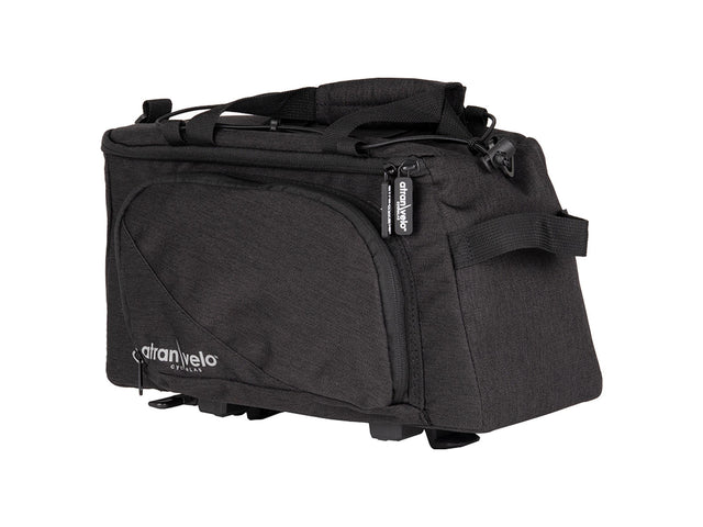 Atran Velo ZapTop Bag bagagebærertaske 11+8 L – sort – billede 1