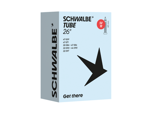 Schwalbe SV12 cykelslange 26 x 1,2 - 1,9 Presta 40 mm – billede 1