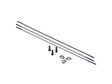 ZIPP CX-Sprint eger 226 mm, sort, 3 stk. inkl. nipler og skiver – billede 1