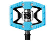 Crankbrothers Double Shot 2 kombipedaler flad/klik blå/sort/sølv – billede 1