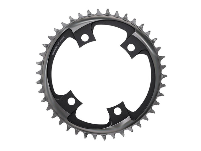 SRAM X-SYNC klinge 46T, 107 mm BCD, enkeltklinge, polar grå – billede 1