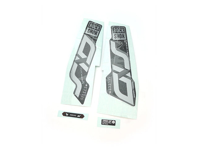 RockShox klistermærkesæt til SID Select+ 27,5"/29", Polar Ink, til Diffusion Black gaffel – billede 1