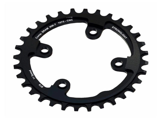 Stronglight klinge 34T, 96 mm BCD, singlespeed, 11 gear, sort – billede 1