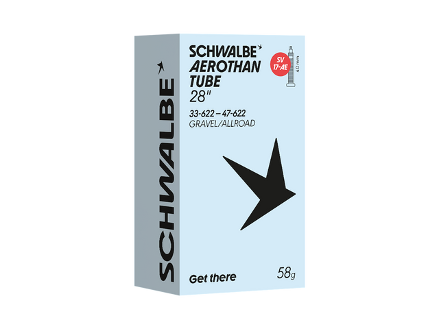 Schwalbe SV17-AE Aerothan cykelslange 700 x 33-47c Presta 40 mm TPU – billede 1