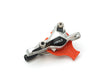 SRAM hydraulisk skivebremsekaliber til RED 22 for/bag – 18 mm, grå – billede 1
