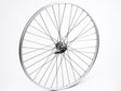 Connect baghjul 700c, singlespeed med fodbremse, Mach1 110-fælg, sølvfarvet – billede 1