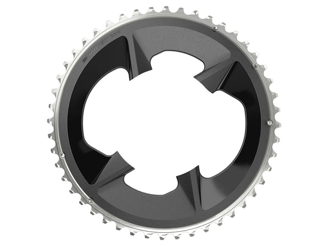 SRAM Rival klinge 48T, 107 mm BCD, ydre klinge (dobbelt), sort – billede 1