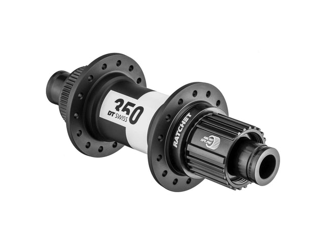 DT Swiss 350 baghjulsnav 12x148 mm, 32 huller, Center Lock, Shimano Micro Spline – billede 1