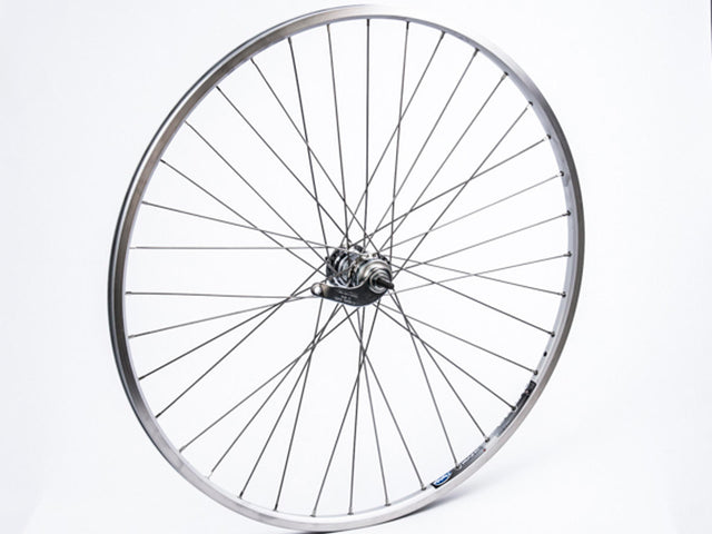Connect baghjul 700c, singlespeed med fodbremse, Chrina-fælg poleret – billede 1