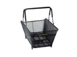 Racktime Baskit Trunk large cykelkurv i stål 28 L – sort – billede 1