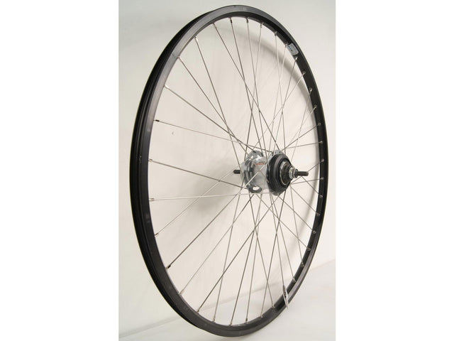 Connect baghjul 700c, Shimano Nexus 7-gear med fodbremse, sort fælg – billede 1
