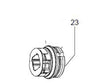 Sturmey Archer ydre støvkappe, reservedel HSA102 – billede 1