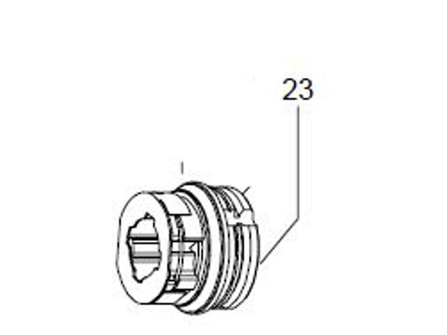 Sturmey Archer ydre støvkappe, reservedel HSA102 – billede 1