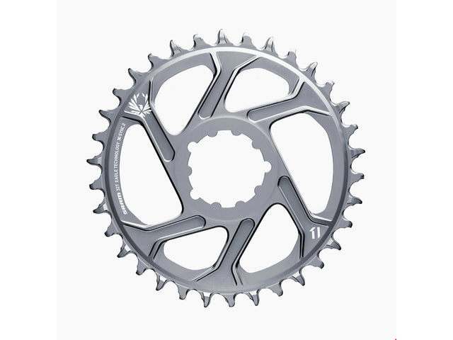 SRAM X-SYNC 2 klinge 32T, Direct Mount, 6 mm offset, lunar grå – billede 1