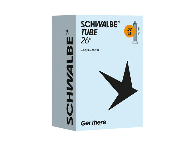 Schwalbe DV13 cykelslange 26 x 1,6-2,4" Dunlop 40 mm – billede 1