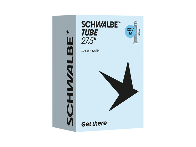 Schwalbe SCV14 cykelslange 27,5 x 1,6-2,4 (40-62x584) Clik-ventil 40 mm – billede 1