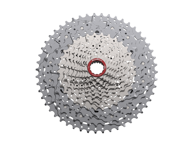 Sunrace CSMZ933 kassette 12-speed 10-51T – metallic sølv – billede 1