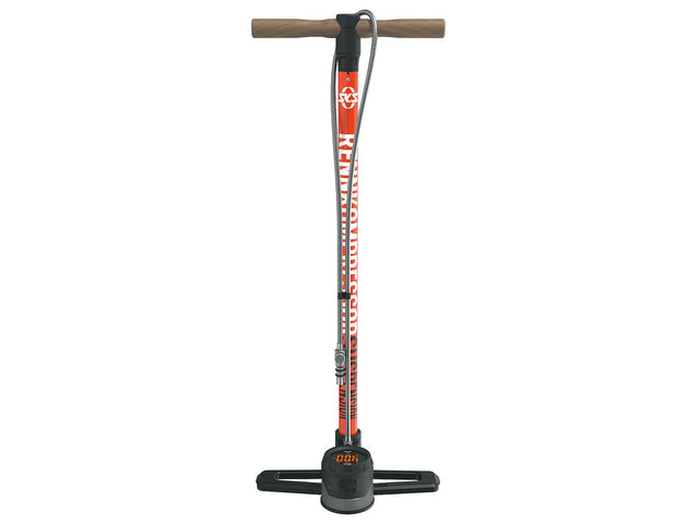 SKS Rennkompressor Suspension dæmperpumpe 400 psi – sort/rød – billede 1