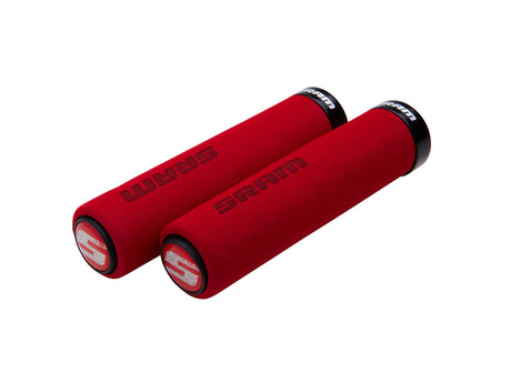 SRAM skum lock-on håndtag 129 mm rød – produktfoto