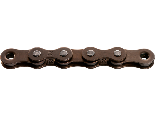 KMC Z1 Narrow singlespeed-kæde 1/2"x3/32" 112 led – brun – billede 1