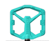 CrankBrothers Stamp 0 pedaler str. Small – turkis – billede 1
