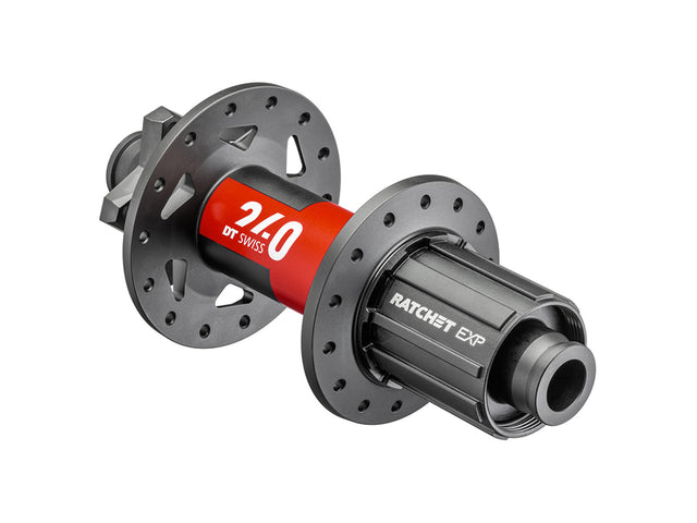 DT Swiss 240 baghjulsnav 148/12 mm, 6 bolte, 28H, Ratchet EXP 36, SRAM/Shimano (ASL) – billede 1