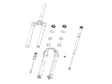 RockShox Motion Control-dæmper til Reba RL B1 (2026+), remote, 80-130 mm – billede 1