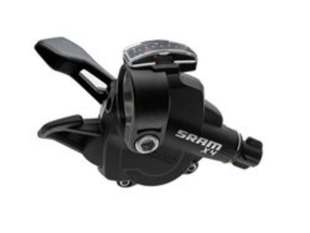 SRAM X4 trigger-skiftegreb, 8 gear, bag, sort – billede 1