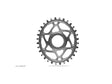 absoluteBLACK oval klinge 28T, Direct Mount til Shimano XTR M9100, grå – billede 1