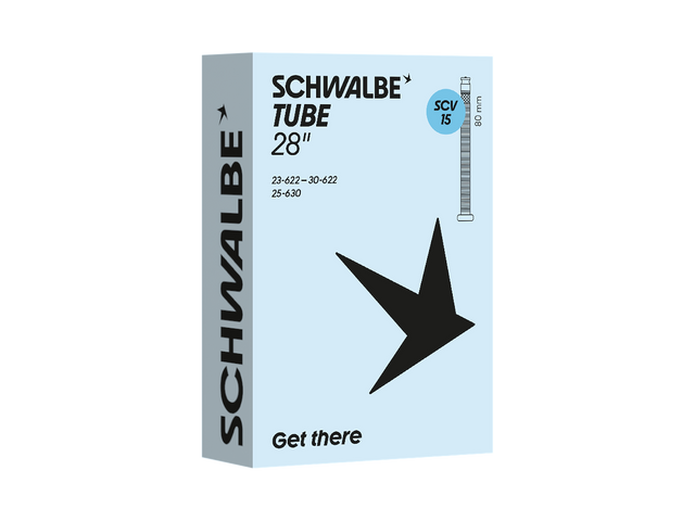Schwalbe SCV15 cykelslange 700 x 23-30c (23-30x622-630) Clik-ventil – billede 3