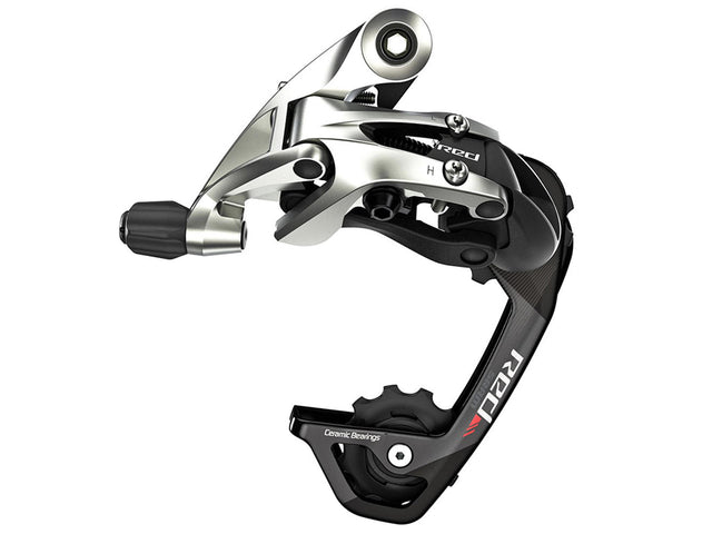 SRAM RED WiFLi bagskifter 11-speed – mellemlangt bur, Falcon Grey – billede 1