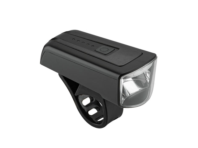 AXA forlygte DWN 100 USB-genopladelig 100 lux sort – billede 1