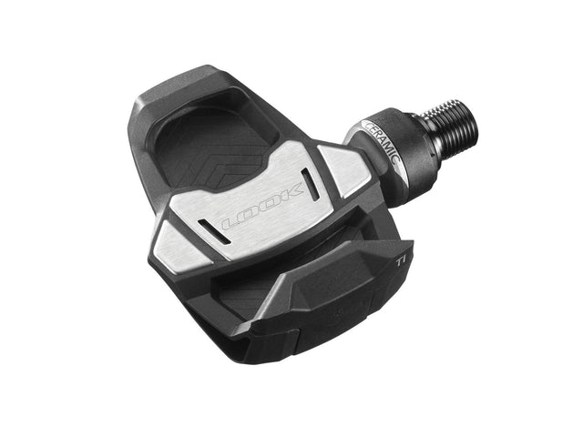 Look Keo Blade Ti Ceramic landevejspedaler sort med Keo Grip-klamper – billede 1