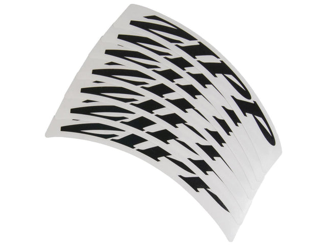 ZIPP dekalsæt til 303 (650B) disc, sort ZIPP-logo – billede 1