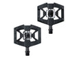 Crankbrothers Double Shot 1 kombipedaler flad/klik sort/sort – billede 1