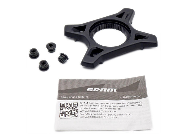 SRAM spider til Mahle Gen 2, 107 mm BCD, inkl. klingebolte – billede 1