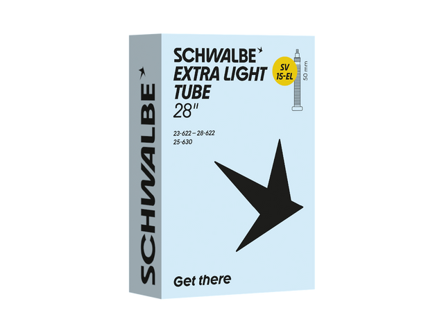 Schwalbe SV15-EL Extra Light cykelslange 700 x 23-28c Presta – billede 1