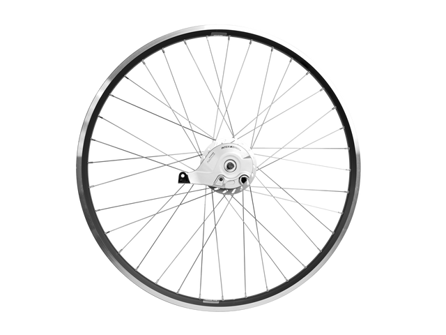 Connect baghjul 700c med Shimano Nexus 7-nav og rullebremse, sort fælg – billede 1