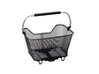 Racktime Baskit deluxe 2.0 cykelkurv i aluminium 23 L – sort – billede 1