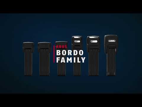Abus BORDO GRANIT™ XPlus™ 6500K/90 black SH - Foldelås