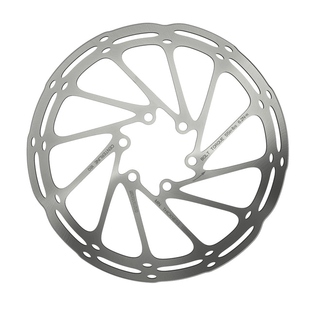 SRAM Centerline bremseskive CenterLock – set fra siden