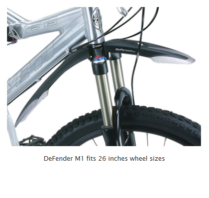 Topeak Skærmsæt Defender M1 & M2 26" – billede 3