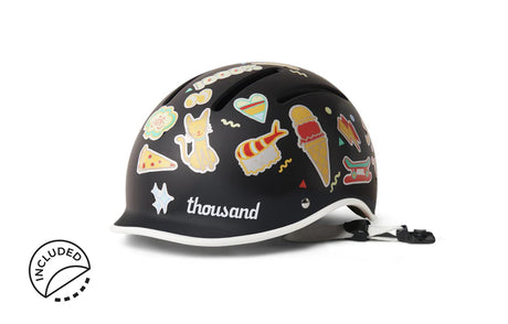 Thousand Jr. Børn - Carbon Black Cykelhjelm