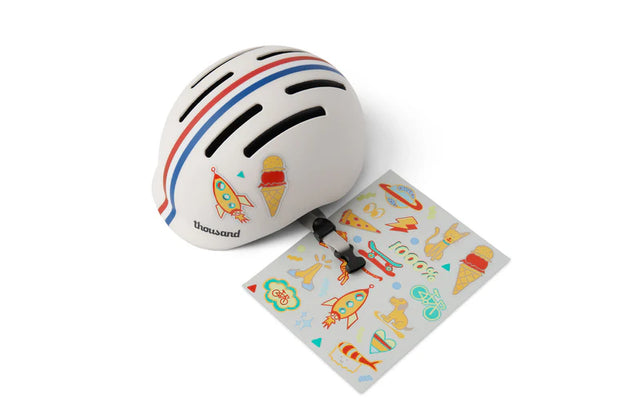 Thousand Småbørn - Speedway Creme Cykelhjelm