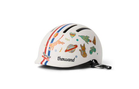 Thousand Småbørn - Speedway Creme Cykelhjelm